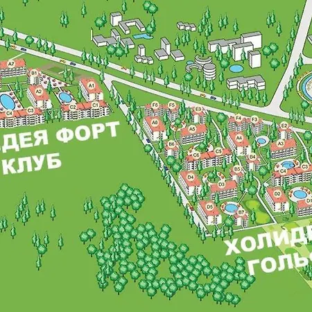 Lejlighed 3 Apartament In Holiday Fort Golf Club *